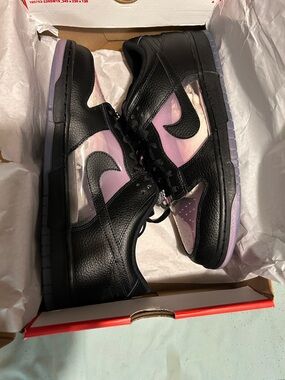 Nike Dunk Low Retro PRM Black Pink Rise